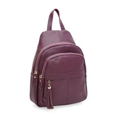 Рюкзак жіночий шкіряний Borsa Leather K11032v-violet