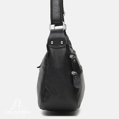 Сумка женская кожаная Borsa Leather K1028a-black