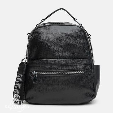 Рюкзак жіночий шкіряний Keizer K12108bl-black