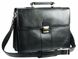 Мужской кожаный портфель Visconti 01775 - WARWICK (black) 1