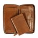 Кошелек мужской кожаный (портмоне для путешествий, тревелер) Ashwood TW01 5