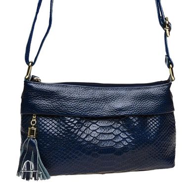 Женская кожаная сумка Keizer K11181-blue синий