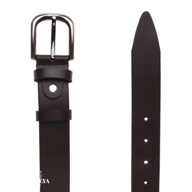 Женский кожаный ремень Borsa Leather br-100vgenw8 черный