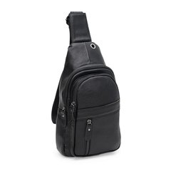Рюкзак мужской кожаный Borsa Leather k1338-black