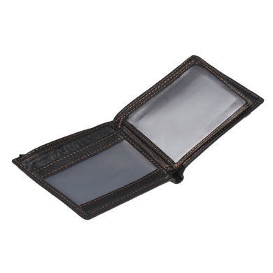 Мужское кожаное портмоне Keizer k18188-black черный