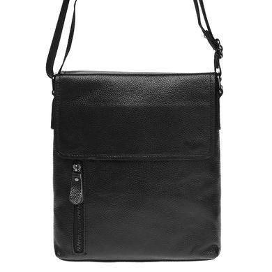 Сумка чоловіча шкіряна Borsa Leather K17859-black