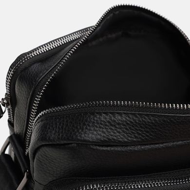 Сумка чоловіча шкіряна Keizer k14014-black чорна