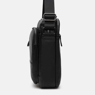 Сумка чоловіча шкіряна Keizer k14014-black чорна