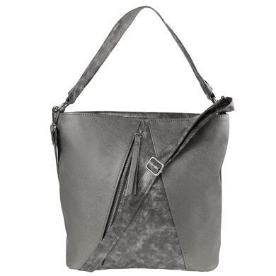 Сумка женская LASKARA LK-10252-silver-snake