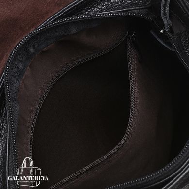 Сумка мужская кожаная Borsa Leather K17859-black