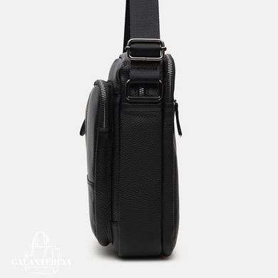 Сумка мужская кожаная Keizer k14014-black черная