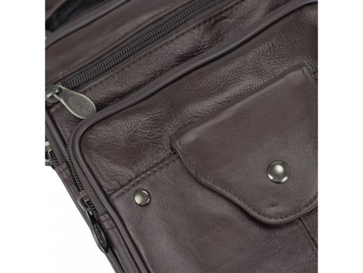 Мессенджер мужской кожаный HD Leather NM24-201C