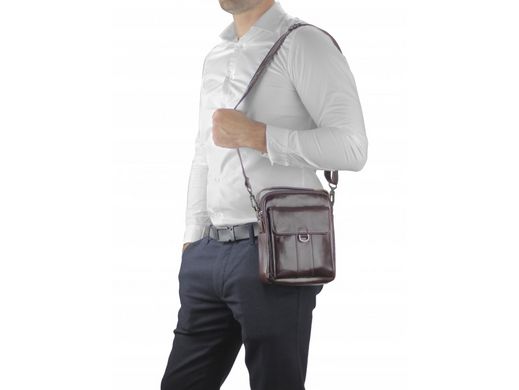 Мессенджер мужской кожаный Tiding Bag N2-8013A