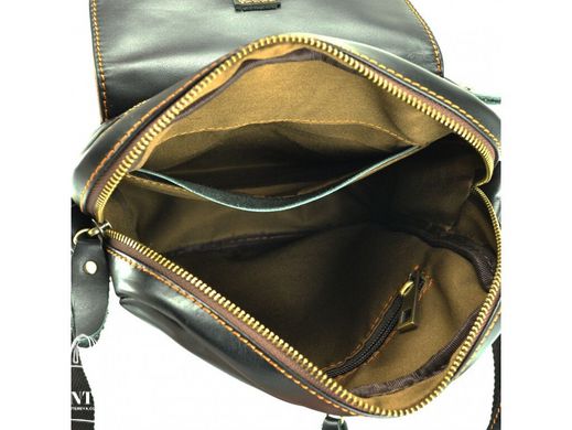 Мужской кожаный мессенджер Tiding Bag NM15-1783A-1 черный