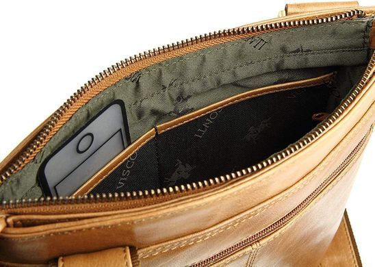 Мужская кожаная сумка Visconti ML25