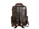 Мужской кожаный рюкзак Tiding Bag t3081DB коричневый 3