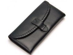 Жіночий шкіряний гаманець Bexhill BexW8634A чорний