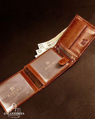Кошелек мужской кожаный Badura B-N992-MIL