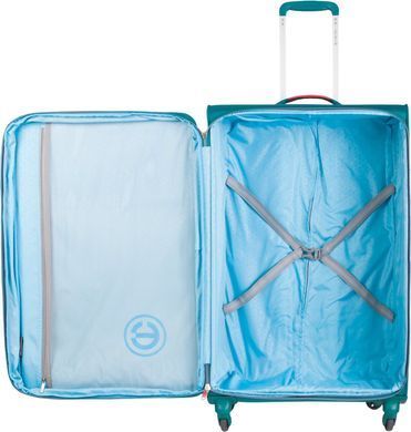 Чемодан на 4-х колесах CARLTON Ozone 110J477;117 бирюзовый