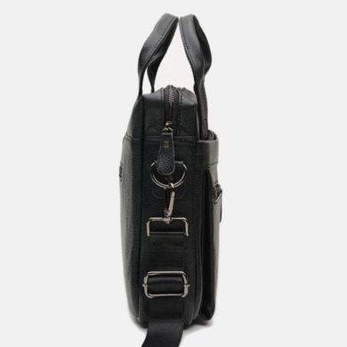 Сумка для ноутбука мужская кожаная Keizer k17122a-black