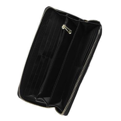 Жіночий шкіряний гаманець Keizer K15201-black чорний