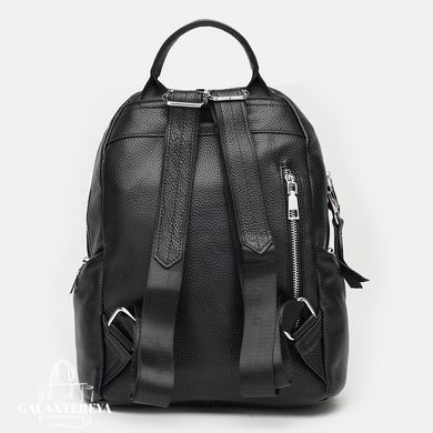 Рюкзак женский кожаный Borsa Leather K12045-black