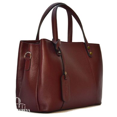 Женская кожаная сумка Italian fabric bags 2114