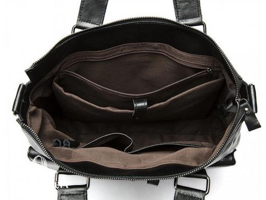 Мужская кожаная сумка для ноутбука Tiding Bag 7264R коричневый