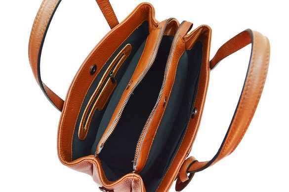Женская кожаная сумка Italian fabric bags 2114