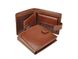 Мужское кожаное портмоне Tiding Bag SM7-8012C коричневый 2
