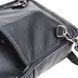 Мужской кожаный мессенджер Borsa Leather 1ta1003m-black черный 5