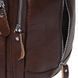 Сумка слінг чоловіча (однолямковий рюкзак) шкіряний Borsa Leather K1318-brown коричневий 5