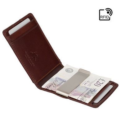Мужской кожаный зажим для купюр Visconti VSL57