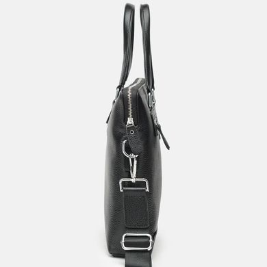 Сумка для ноутбука чоловіча шкіряна Keizer K19153-1-black