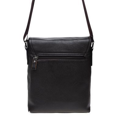 Мужской кожаный мессенджер Borsa Leather k10013-brown коричневый