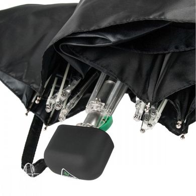 Міні парасолька жіноча механічна Fulton Tiny-1 L500 Black (Чорний)