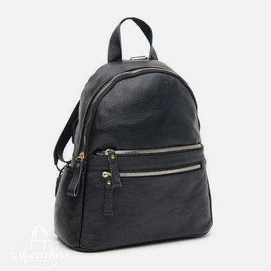 Рюкзак женский кожаный Borsa Leather k1s005-black