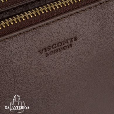 Сумка мужская кожаная Visconti S9 Eden (Black)