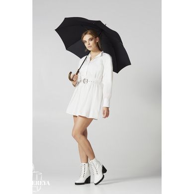 Парасолька-тростина жіноча механічна Fulton Hampstead-1 L893 Black (Чорний)