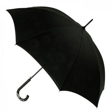Зонт-трость женский полуавтомат Fulton Bloomsbury-2 L754 Black, flowers (Черный, цветы)