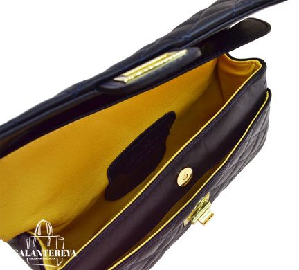 Женская кожаная сумка-клатч Italian fabric bags 0144.1