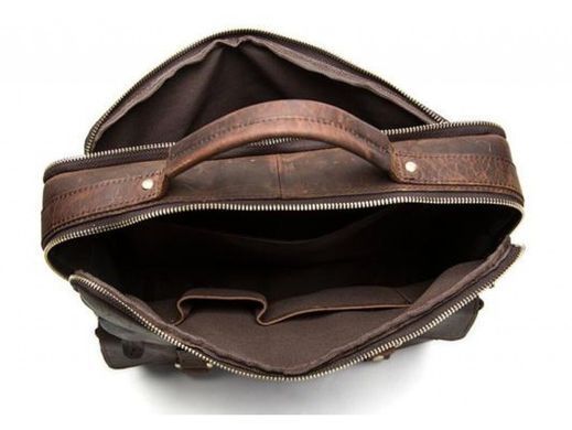 Кожаная мужская сумка для ноутбука Bexhill BX8001C коричневый