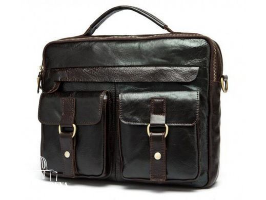 Кожаная мужская сумка для ноутбука Bexhill BX8001C коричневый