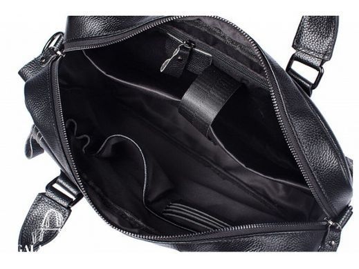 Мужская кожаная сумка для ноутбука Bexhill Bx8122A черный