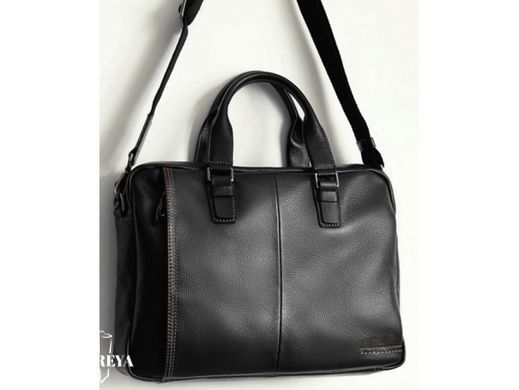 Мужская кожаная сумка для ноутбука Bexhill Bx8122A черный