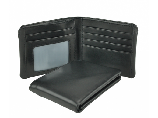 Мужское кожаное портмоне Tiding Bag SM7-8049A черный