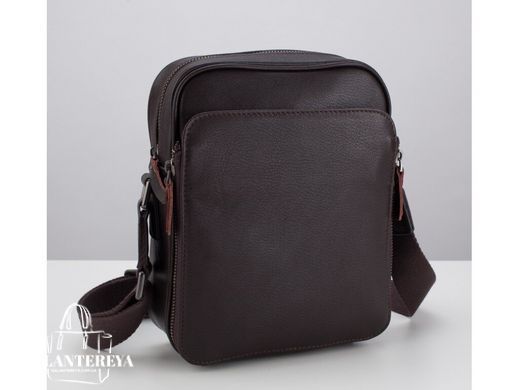 Мужской кожаный мессенджер Tiding Bag M47-22005-2A черный