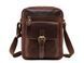 Мужской кожаный коричневый мессенджер Tiding Bag NM15-1783B 1