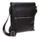 Мужской кожаный мессенджер Borsa Leather k10013-brown коричневый 1