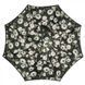 Зонт-трость женский полуавтомат Fulton Bloomsbury-2 L754 Black, flowers (Черный, цветы) 4